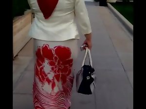 الحجاب متعرج الحمار